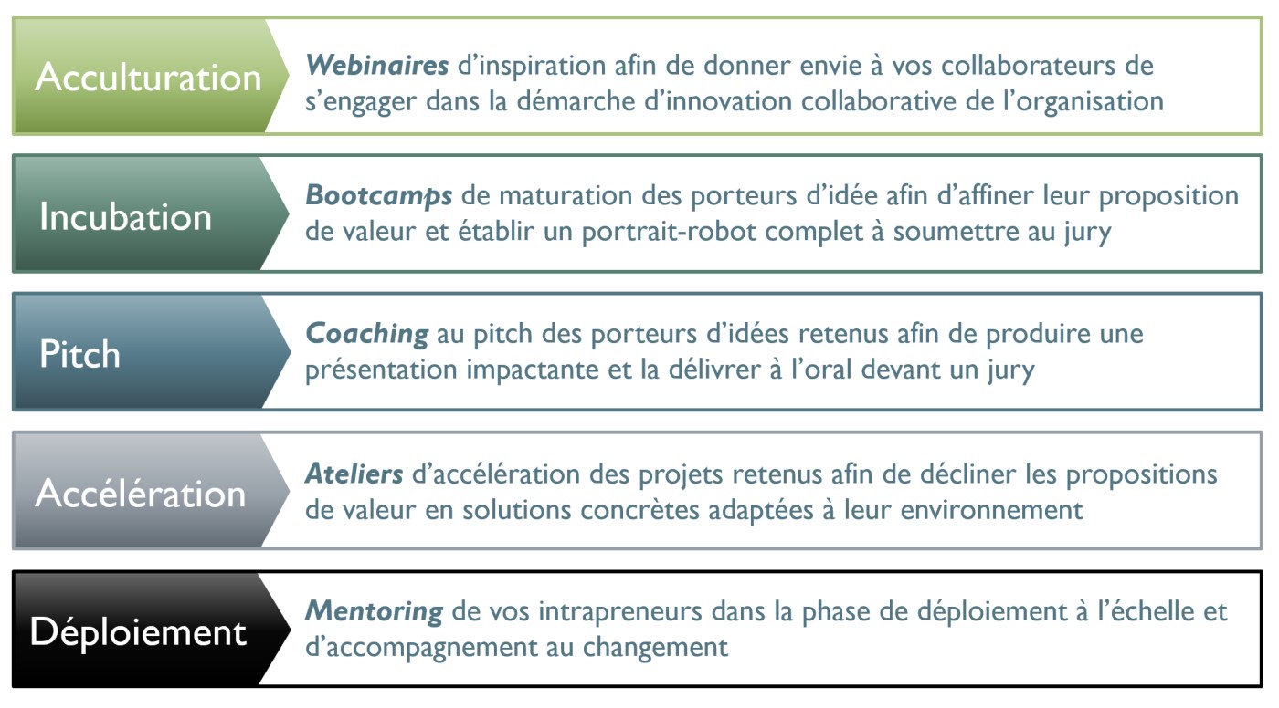 Accompagner vos porteurs d'idées ou de projets innovant