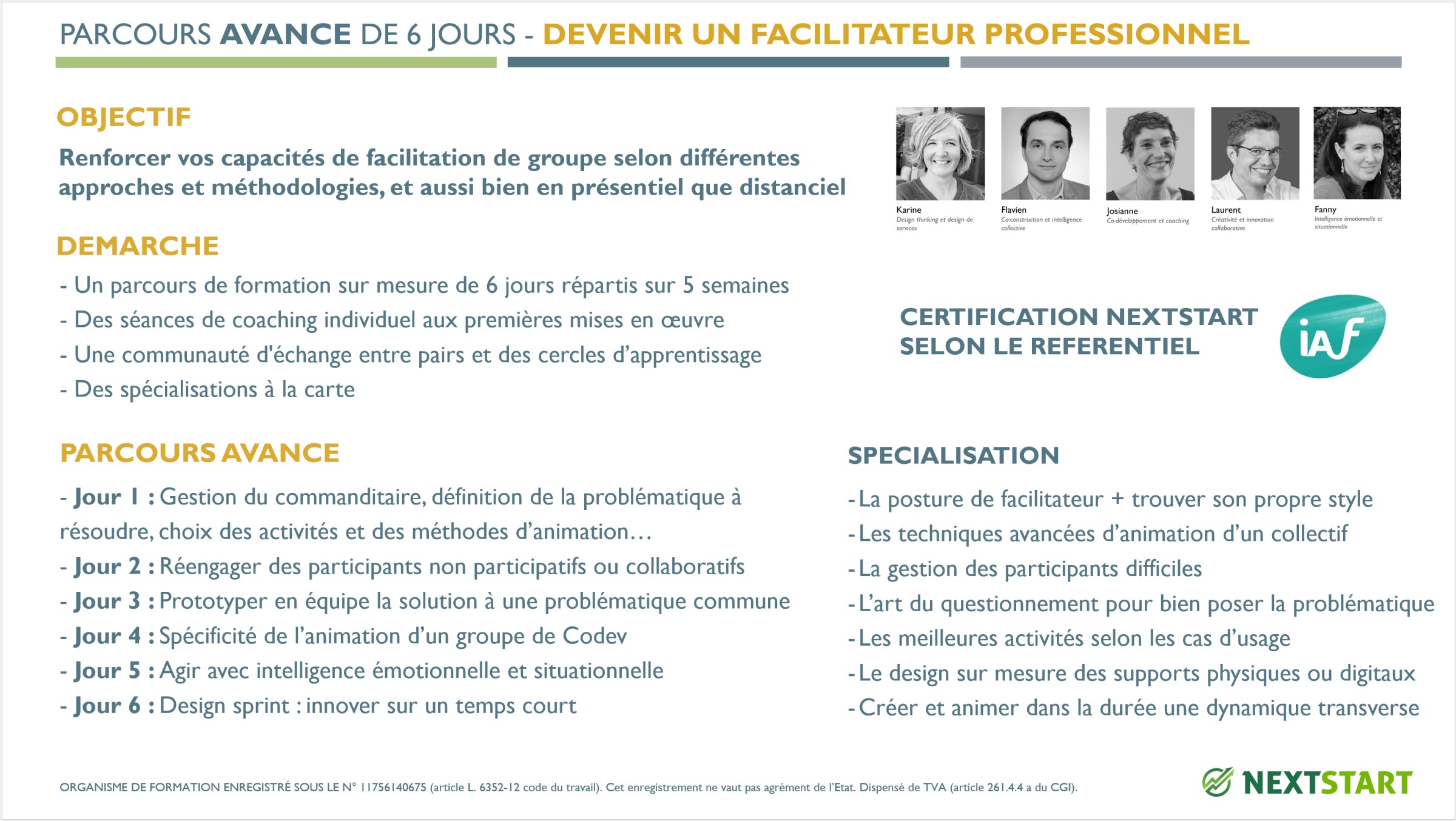 Parcours avancé - Devenir un facilitateur professionnel d'ateliers collaboratifs / d'intelligence collective